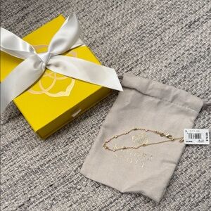 Kendra Scott Haven Bracelet with Pink Hearts